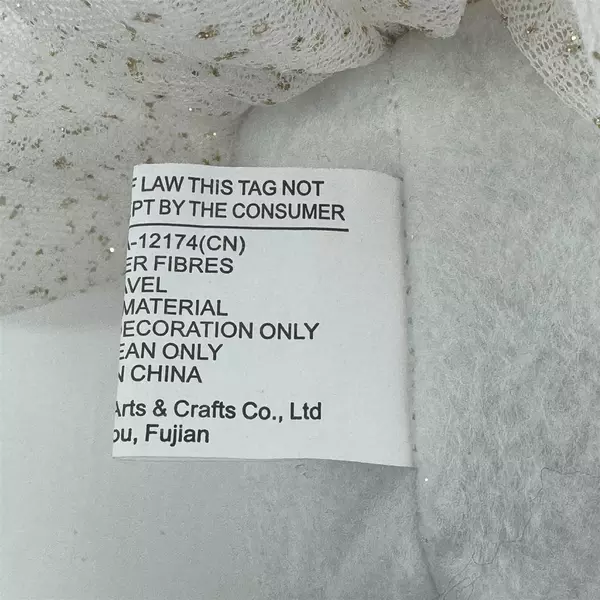 Zaoan Zhengding Arts & Crafts Holiday Ballerina Reindeer Plush Pink White