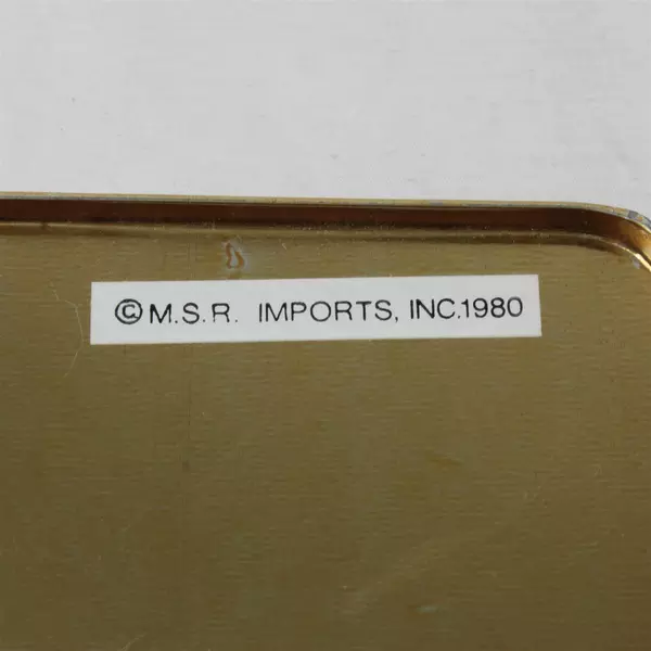 Vintage 1980 Coca-Cola Playing Cards MSR Imports Tin Box Collectible Deck