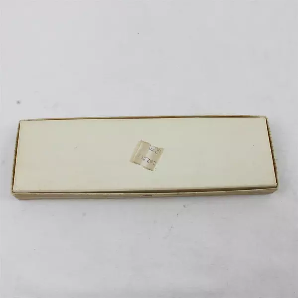 Drueke Natural Hardwood Cribbage Board w/Pegs & Original Box No. 11 7.75"