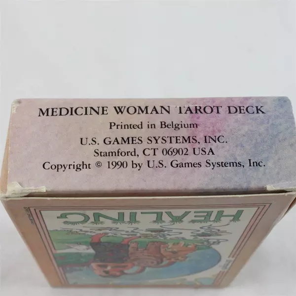 Vintage 1990 Medicine Woman Tarot Deck Carol Bridges US Games Systems 