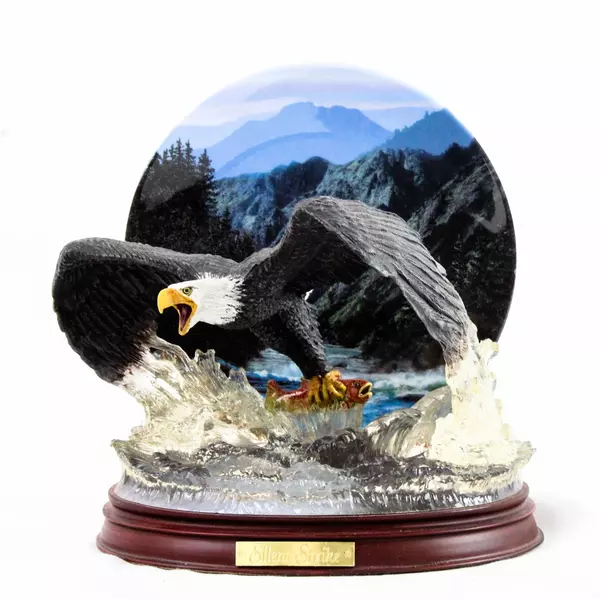 Bradford Exchange Silent Strike Eagle Collector Plate Piece by Bill Wieger C2190