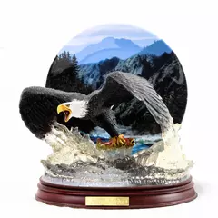 Bradford Exchange Silent Strike Eagle Collector Plate Piece by Bill Wieger C2190