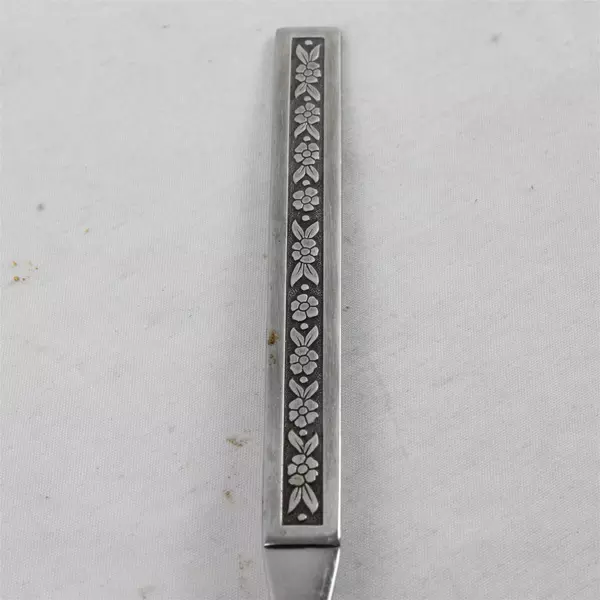 Set of 3 Oneida Phoenix Cold Meat Serving Forks Glossy Stainless 8.5"