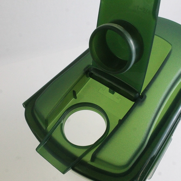 Lock & Lock 4 L Clear Plastic Pitcher Green Lid