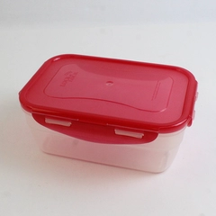 Lock & Lock 1.2 L Food Storage Container Red Lid