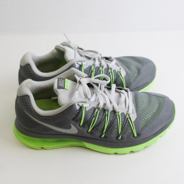 Nike Air Max Excellerate 5 Gray and Neon Green Sneakers Men's Size 10.5