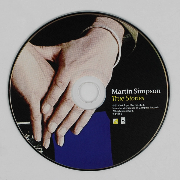 True Stories A Music CD From Martin Simpson 2009 Compass Records