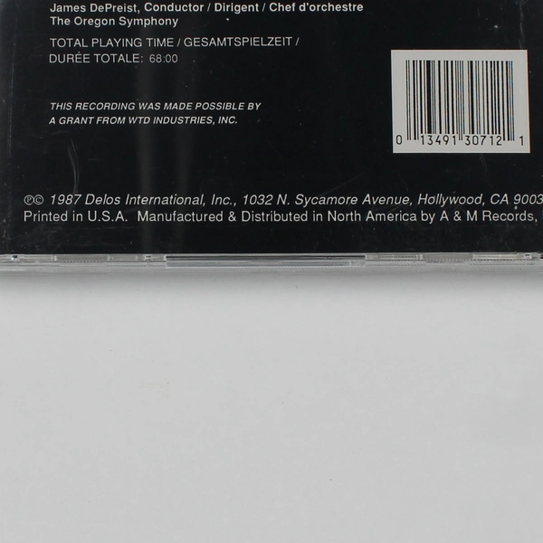 Rachmaninoff The Sea And The Gulls James De Preist & The Oregon Symphony 1987