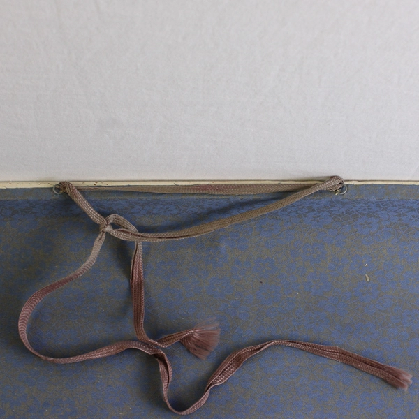 Chinese Koi Fish Painting Scroll Asian Feng Shui Wall Art