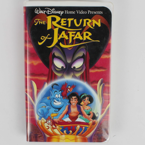 Walt Disney Home Video Presents The Return of Jafar VHS Clamshell Case 1994