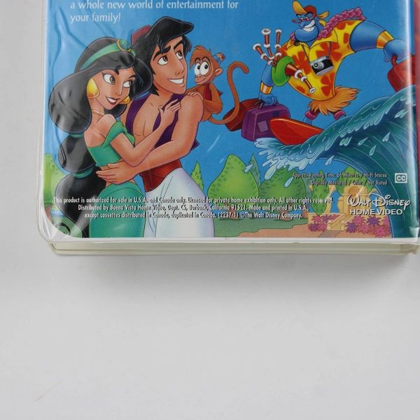 Walt Disney Home Video Presents The Return of Jafar VHS Clamshell Case 1994