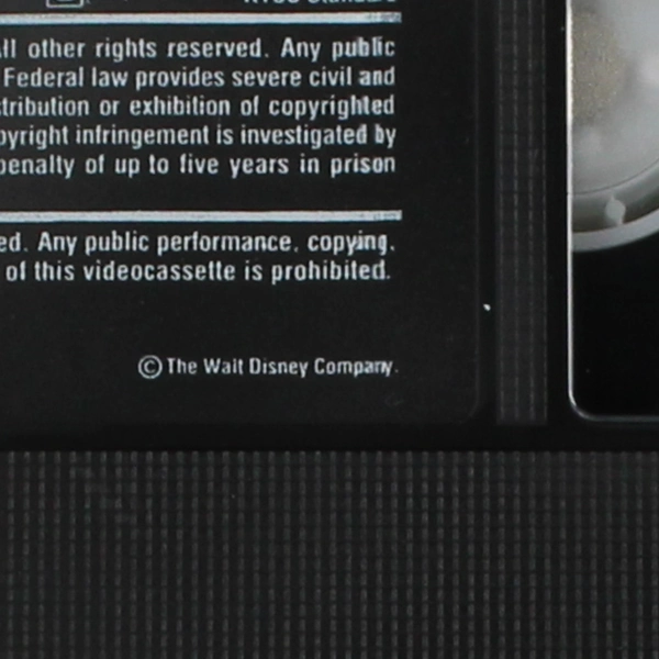 Walt Disney Classic Beauty and the Beast 1992 VHS Tape Clamshell Case 