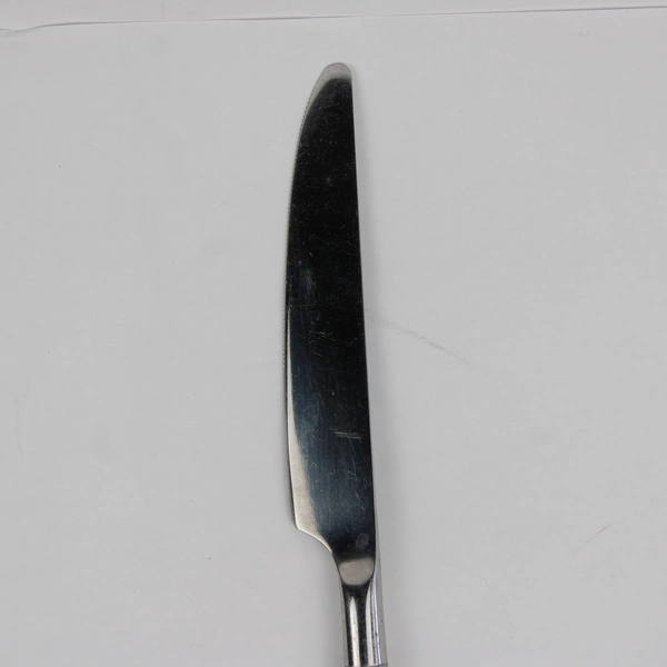 Lot of 3 Cambridge 18/10 Stainless Glossy Satin Dinner Knife Leigh-Sand Pattern 