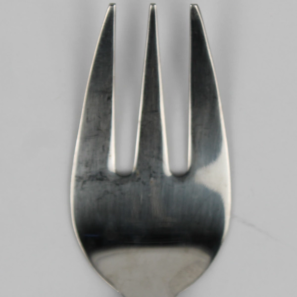 Cambridge Leigh-Sand Stainless 18/10 Glossy Satin Serving Spoon Cold Meat Fork