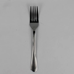Cambridge Silver Gravity Sand Dinner Fork Stainless 8.25 Inches Satin Glossy