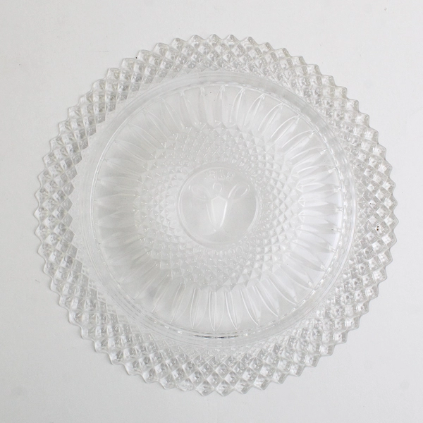 Fostoria American Lead Crystal Plate 1978 Avon Award/Prize 92nd Anniversary 7.5"