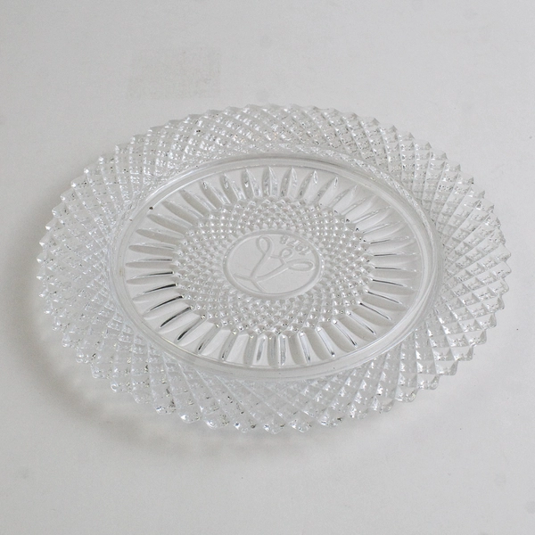Fostoria American Lead Crystal Plate 1978 Avon Award/Prize 92nd Anniversary 7.5"