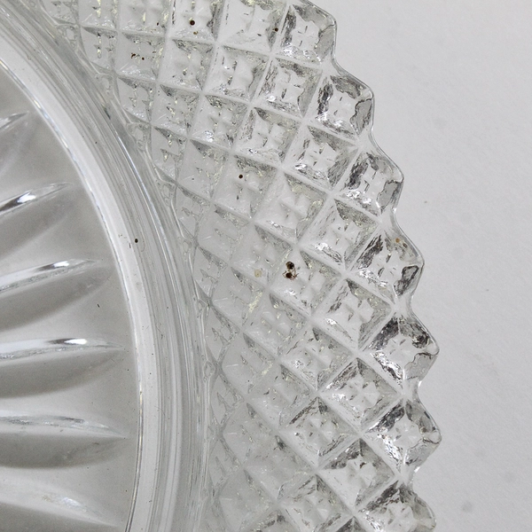 Fostoria American Lead Crystal Plate 1978 Avon Award/Prize 92nd Anniversary 7.5"