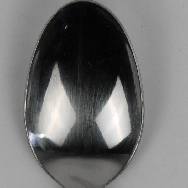 Set of 6 Cambridge Silver Gravity Sand Oval Soup Spoon Stainless 8" Satin Glossy