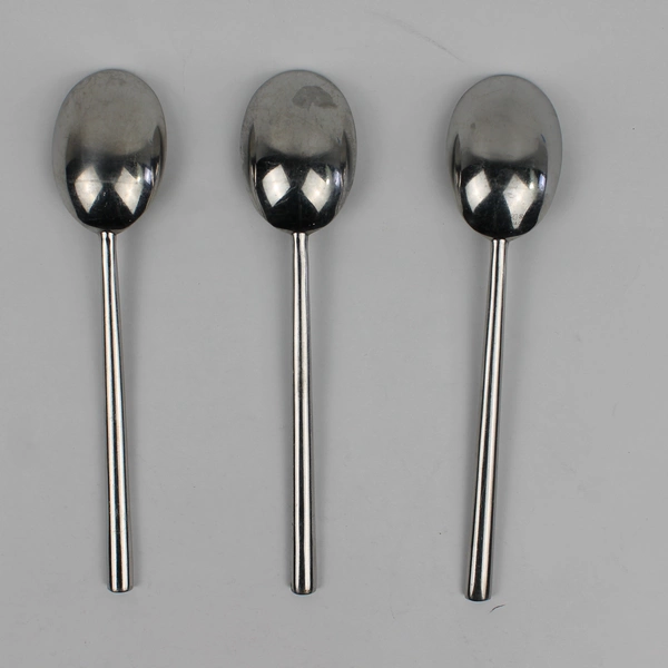 Lot of 3 Cambridge Silver Emerge Pattern Oval Soup Spoons 18/10 Stainless 8.25"