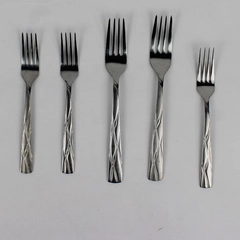 Lot of 5 Cambridge Silver Grasmere-Sand 2 Dinner & 3 Salad Forks SS Rare