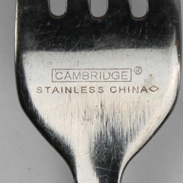 Lot of 5 Cambridge Silver Grasmere-Sand 2 Dinner & 3 Salad Forks SS Rare