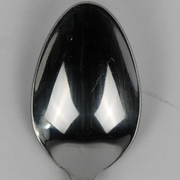 Set of 6 Cambridge Silver Grasmere-Sand Pattern Oval Soup Spoons Stainless Rare