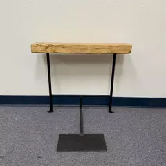 Soigne Wood Ladybug Side Table with Leg 