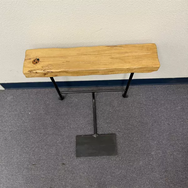 Soigne Wood Ladybug Side Table with Leg 