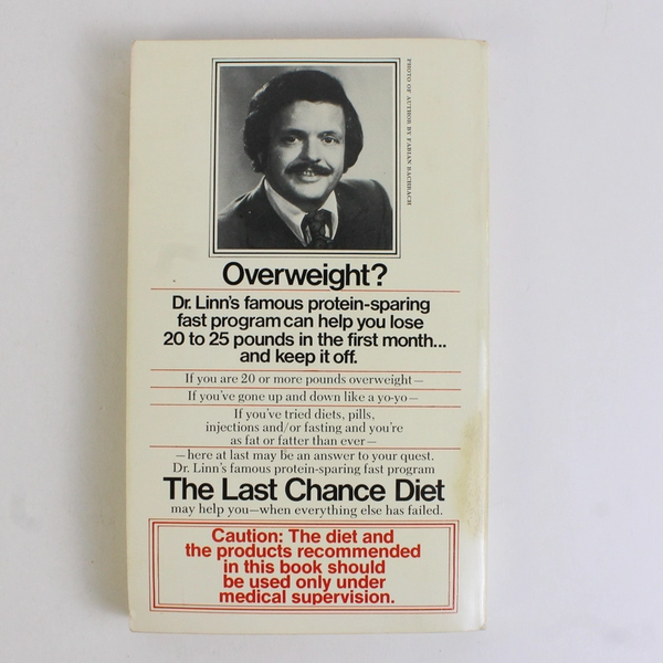 The Last Chance Diet When Everything Else Fails Robert Linn 1977 Paperback