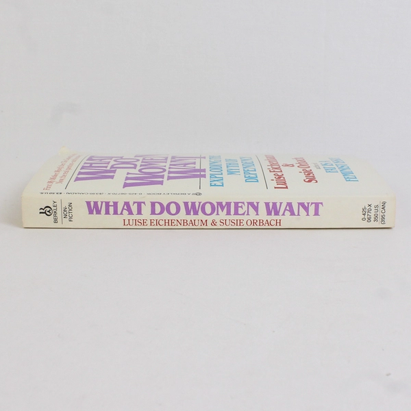 What Do Women Want by Luise Eichenbaum & Susie Orbach 1984 Paperback