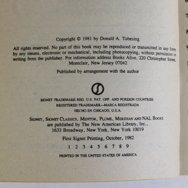 Kicking Your Stress Habits by Donald A Tubesing 1982 PB A Do-It-Yourself Guide