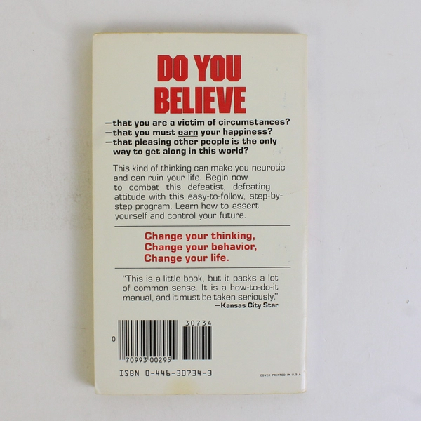 I Can If I Want To by Arnold Lazarus & Allen Fay 1977 Paperback