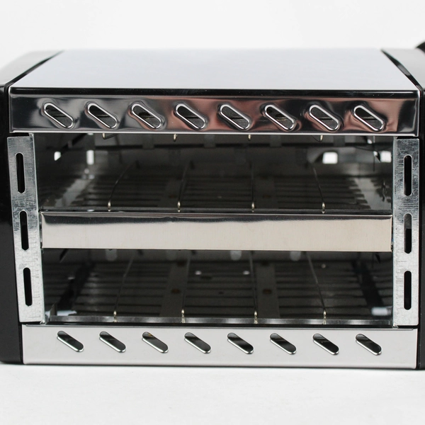 Brentwood 2-Slice Toaster In Stainless Steel & Black Model TS-280S (120V)