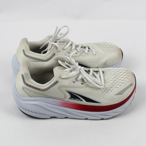 Altra Running Via Olympus Ego Max Cream/White Women's Size 7.5