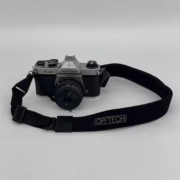 Pentax Asahi  K1000 35mm Film Camera w/ 50mm Lens With Shoulder Strap