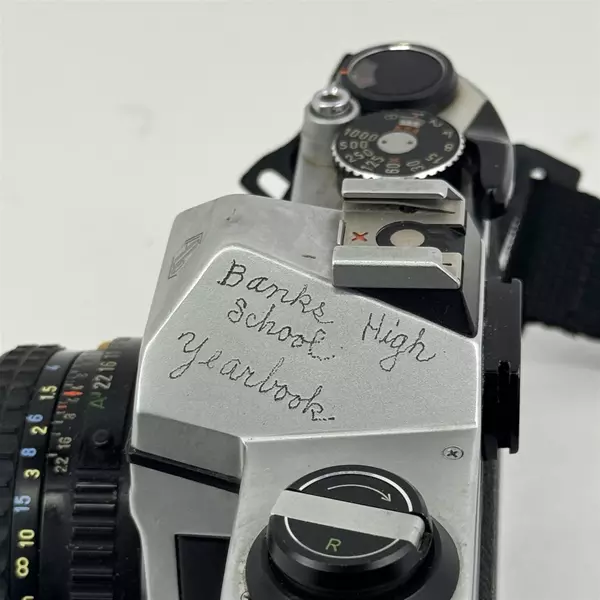 Pentax Asahi  K1000 35mm Film Camera w/ 50mm Lens With Shoulder Strap