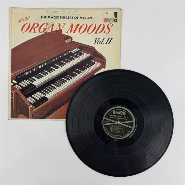 The Magic Fingers Of Merlin More Organ Moods Vol. II LP Vinyl Record Grand Prix