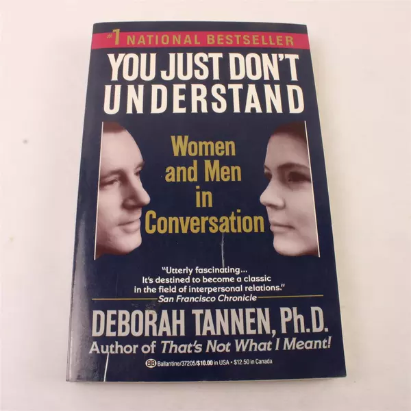 You Just Don't Understand Women and Men in Conversation Paperback Book 