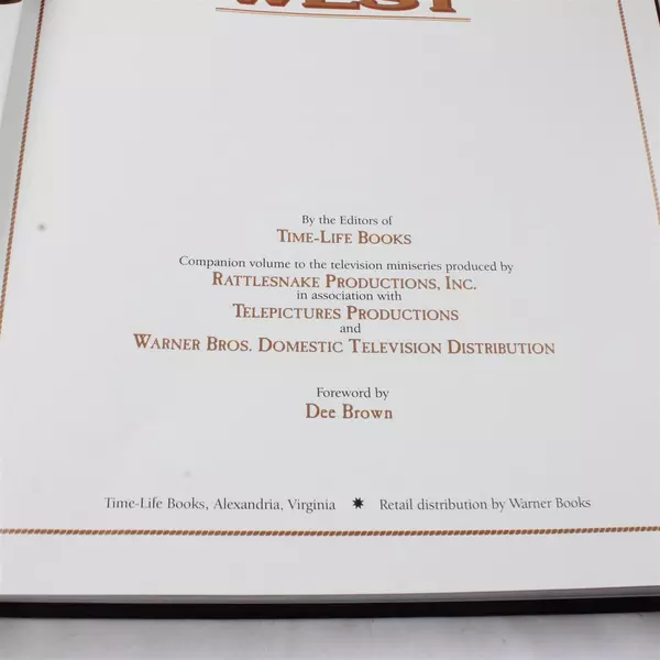 America’s Wild West Time-Life Books HC Pictorial Saga Frontier Heritage