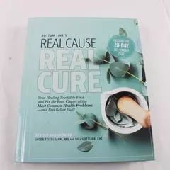 Bottom Line's Real Cause Real Cure Hardcover Book Good Condition Medical Guide