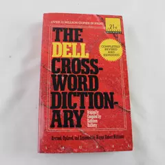 The Dell Crossword Dictionary Paperback by Williams Compact Edition