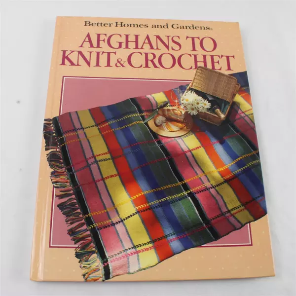 Vintage Afghans to Knit & Crochet Book Better Homes & Gardens Hardcover