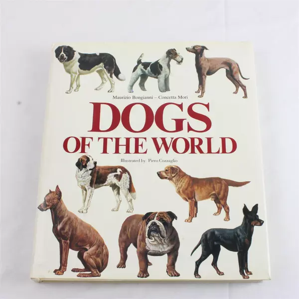 Dogs of the World Hardcover Book by Maurizio Bongianni & Concetta Mori HC