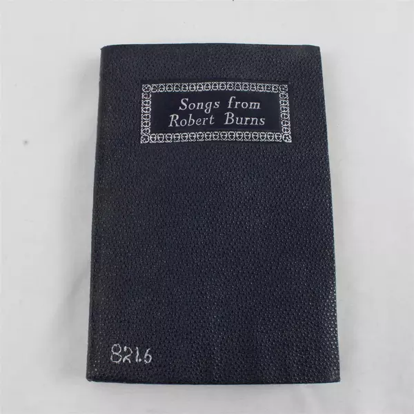 Songs From Robert Burns 1759-1796 Collins Vintage Book 1947