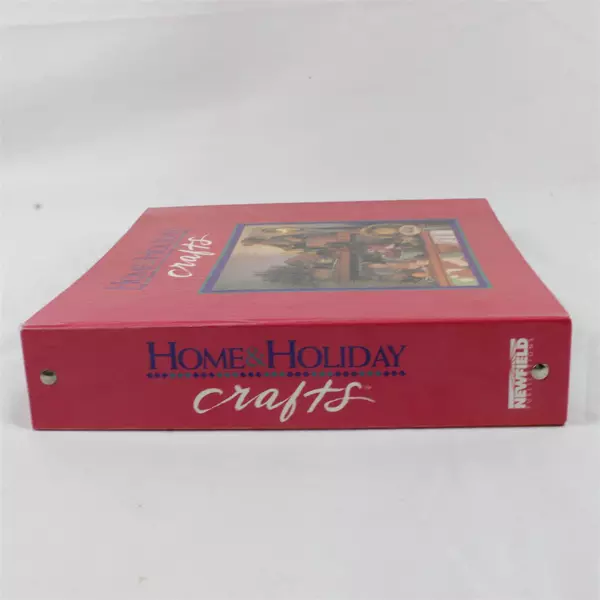 Home & Holiday Crafts Book DIY Projects Guide for Seasonal Crafting Ideas