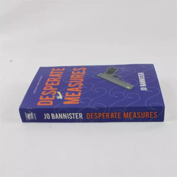 Desperate Measures by Jo Bannister 2019 Paperback Suspense Novel 