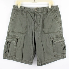 Roebuck and Co Men's 32 Light Green Cargo Shorts