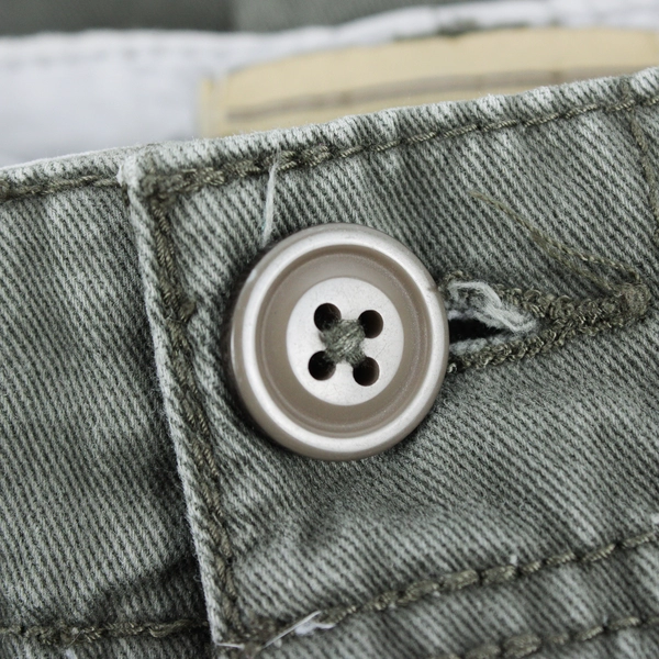 Roebuck and Co Men's 32 Light Green Cargo Shorts