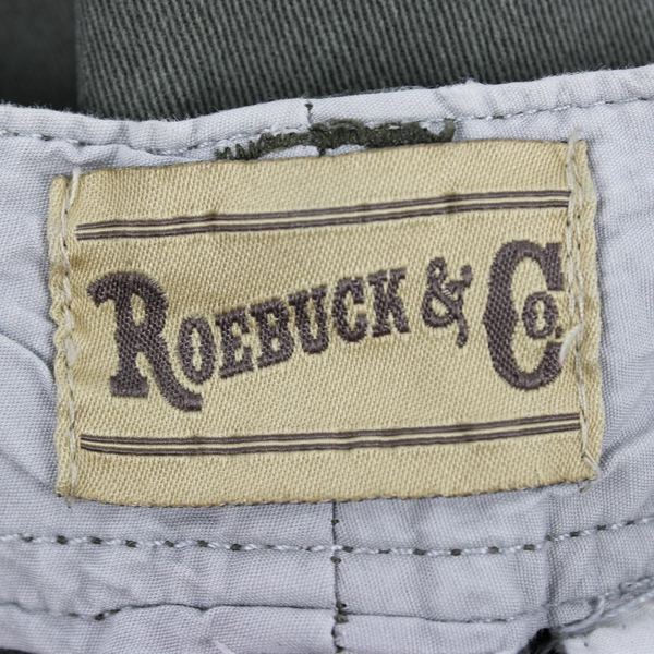 Roebuck and Co Men's 32 Light Green Cargo Shorts